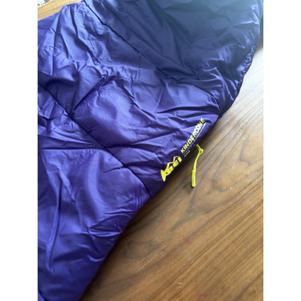 REI Kindercone Mummy Kids Sleeping Bag Purple - Picture 6 of 12